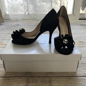 Caparros Peep Toe Pumps